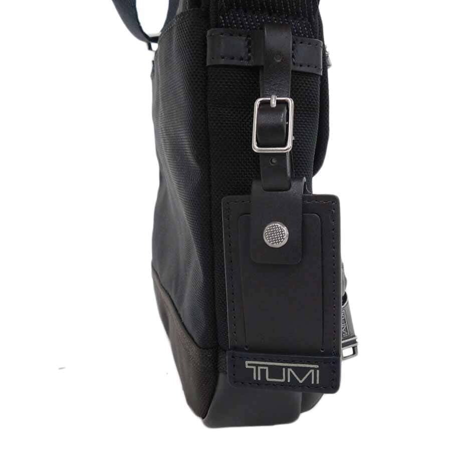 TUMI Alpha Bravo Barstow Crossbody Bag Black Nylon Leather ANA Ltd 222306HK2SM