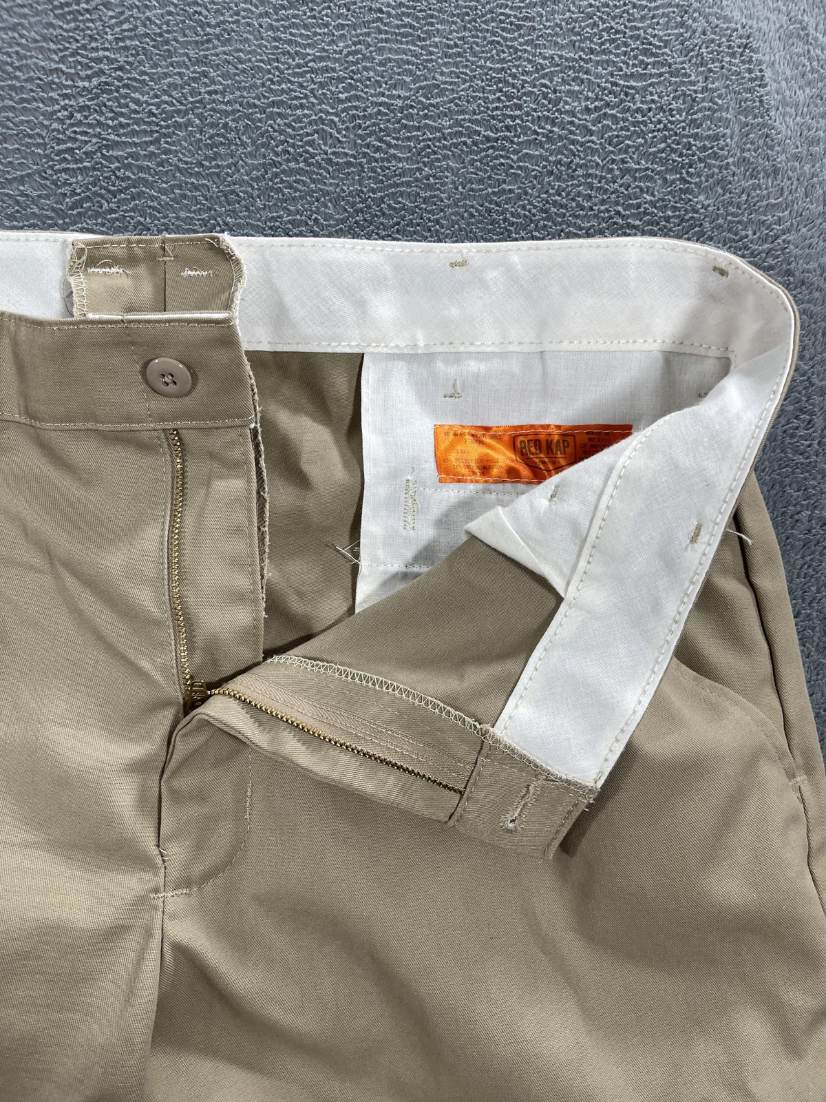 Red Kap Cargo Pants Mens 38×32 Khaki PT88KHO Workwear Utility Pockets Durable