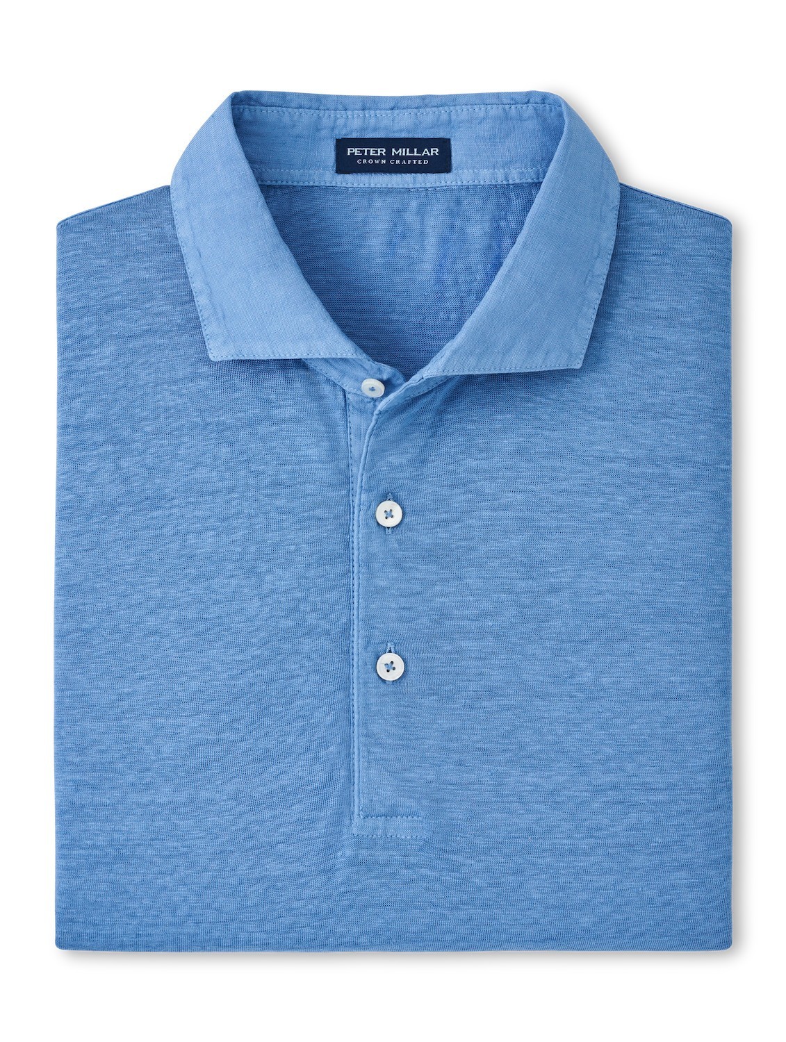 Peter Millar Greystone Short Sleeve Polo in Regatta Blue – Size: XXL