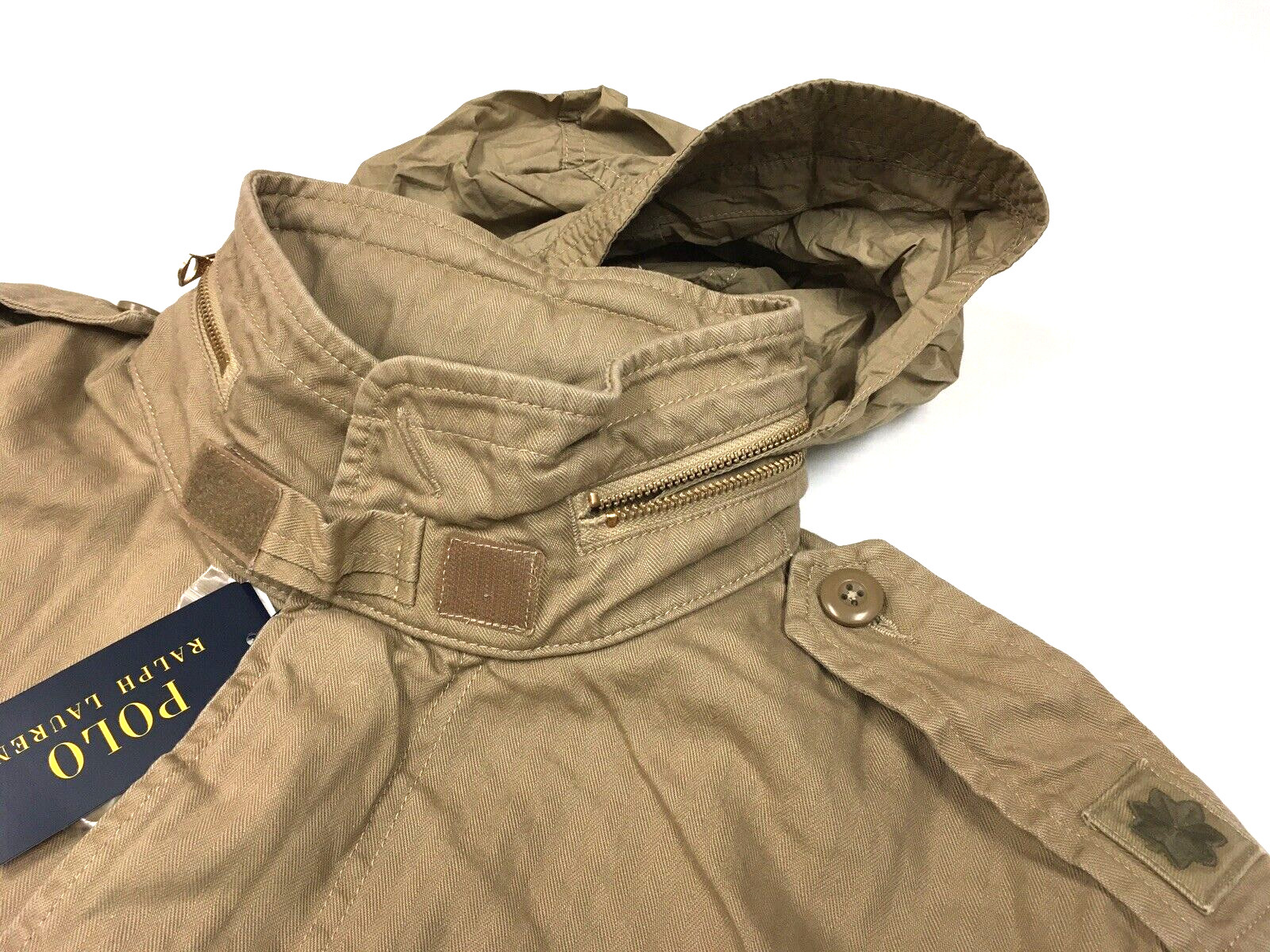 Polo Ralph Lauren M65 Military Army Paratrooper America Flag Desert Field Jacket