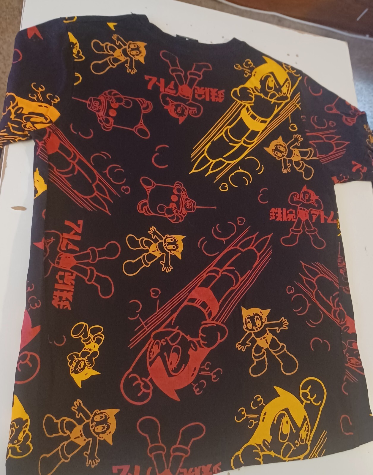 Lot 29 x Astro Boy Graphic All Over Print Manga Anime Medium Tee Shirt