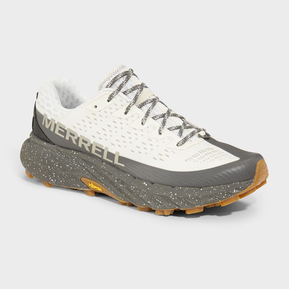 Merrell Men’s Stucco/Black Agility Peak 5 Shoes – New – Free SHIPPING!!!