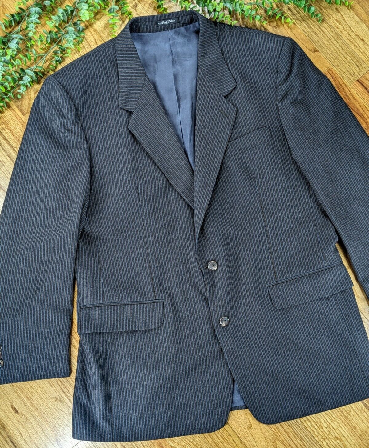 RARE🇮🇹Vtg Vittorio Veneto 44 IV Trevira Wool Blazer Jacket HandTailored Milano