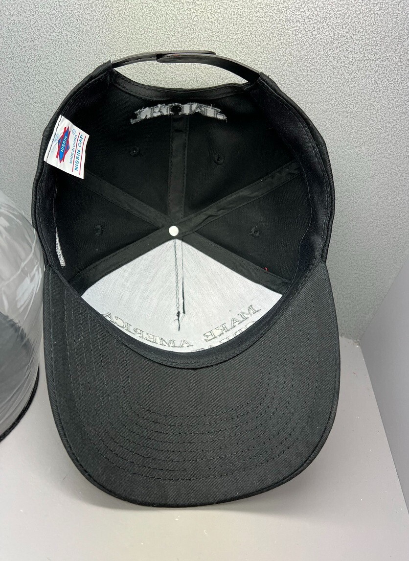 MAGA Dark Hat 4 Location Embroidery Elon Musk Trump Cap Make America Great Again