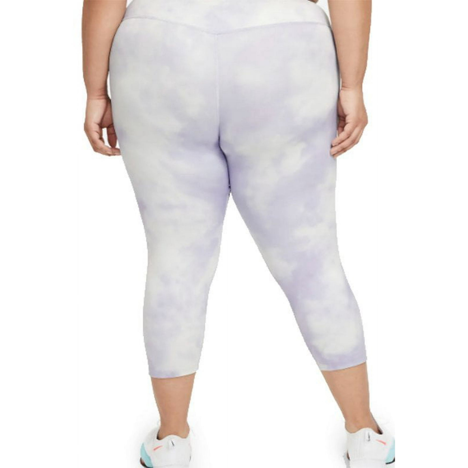 Nike 276405 Plus Size One Icon Clash Crop Leggings Size 2X