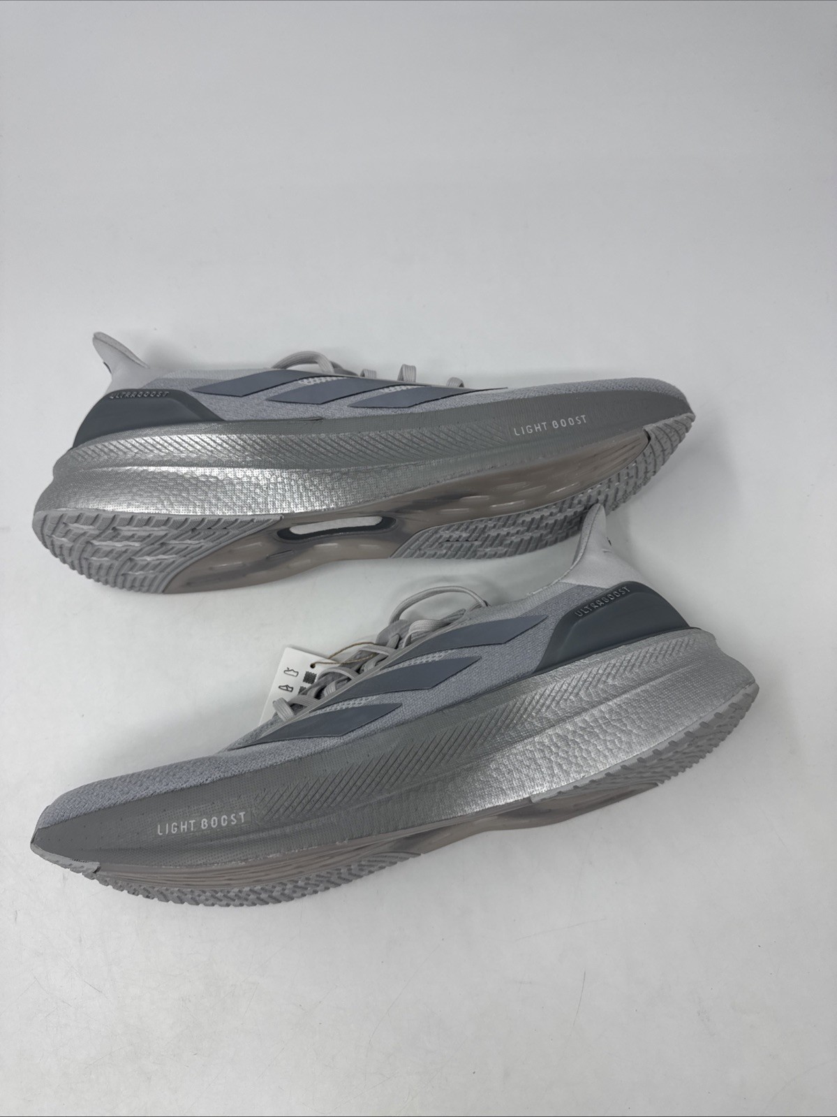 Adidas Ultraboost 5X Grey Halo Silver Running Shoes JQ9077 Men’s Size 17