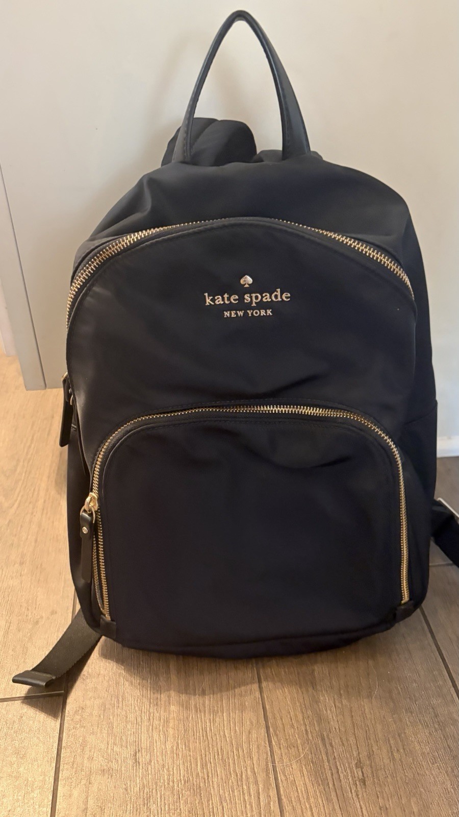 Kate Spade New York Backpack, Black – Nylon – Small/Medium Size