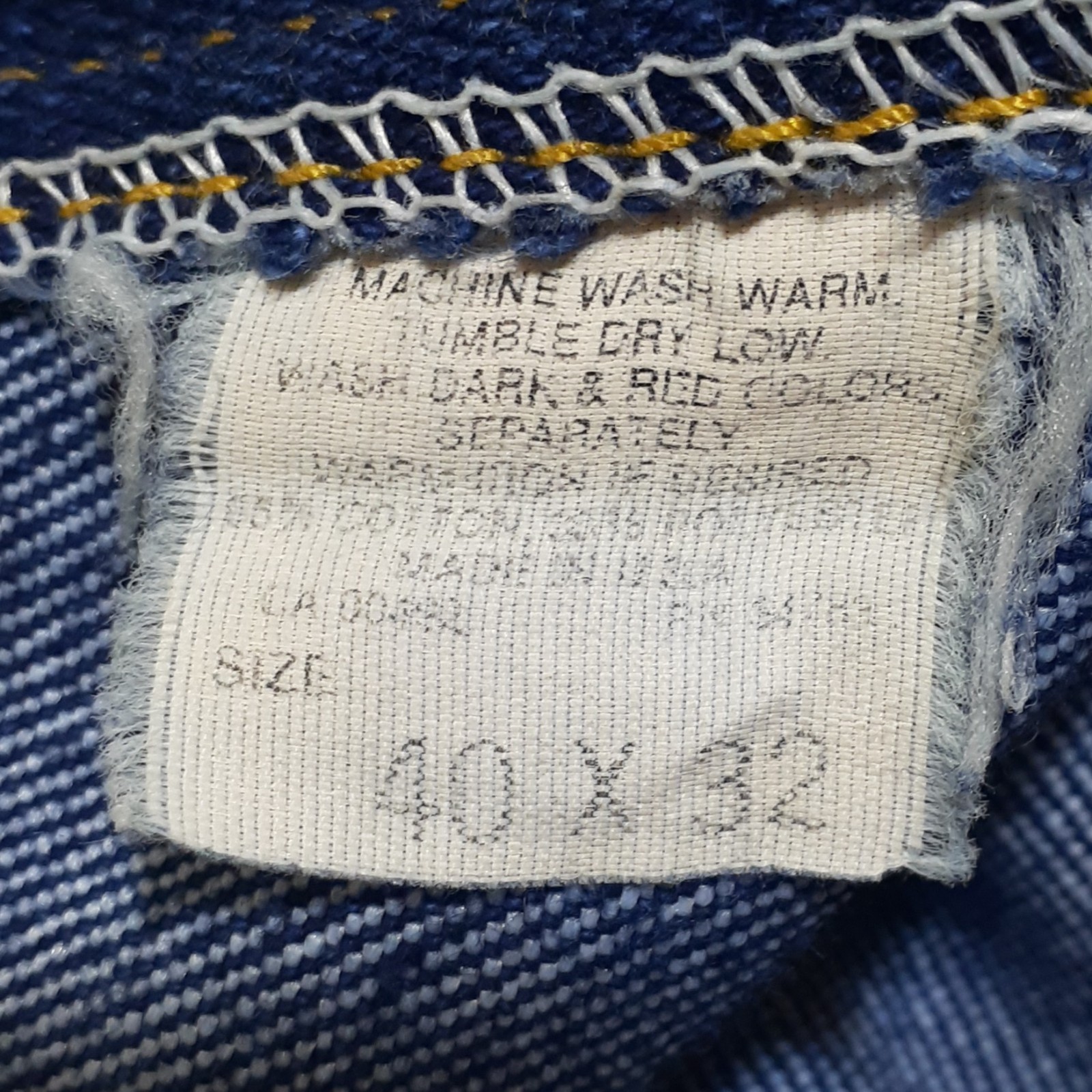 Lee Women Jeans Blue Denim Riders VTG USA Rise=13in Inseam=31in Waist=38in