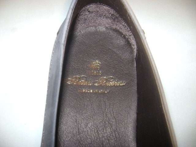 NIB-BROOKS BROTHERS 1818 Navy Suede Penny Loafers 7-1/2D-Rubber Soles-MSRP $298
