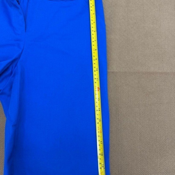 Rafaella Curvy Bermuda Shorts NWT Bright Blue Cobalt Trouser Shorts Sz 4