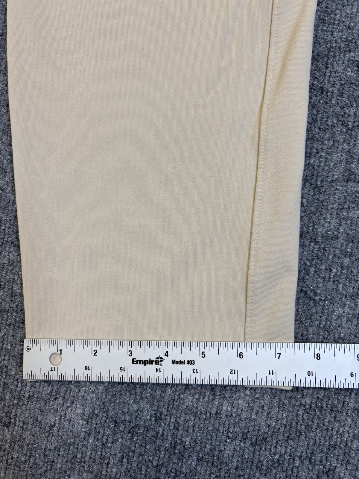 Public Rec Men’s Beige Straight Leg Drawstring Pants Pockets Size 36