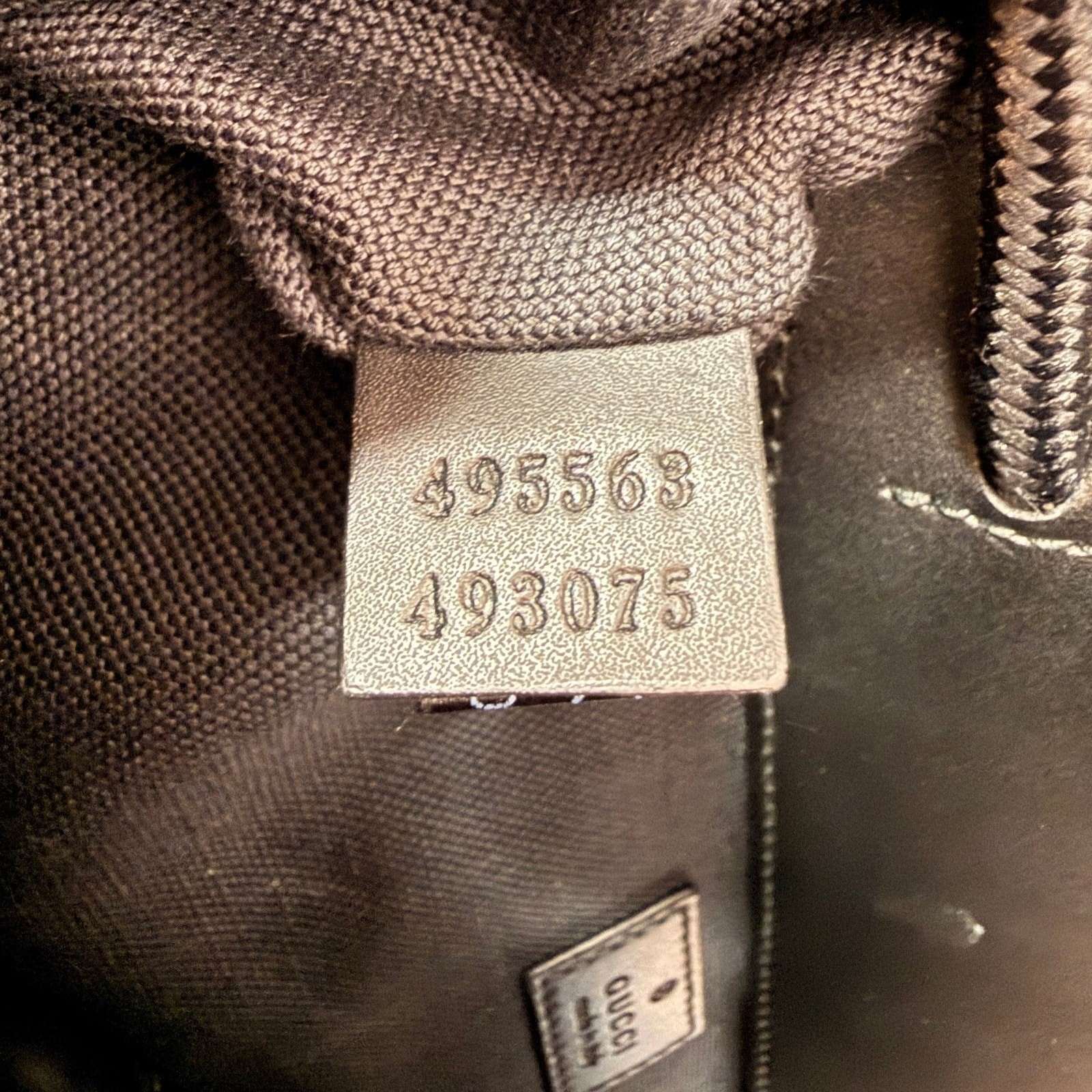 Gucci GG Supreme Monogram Backpack Black