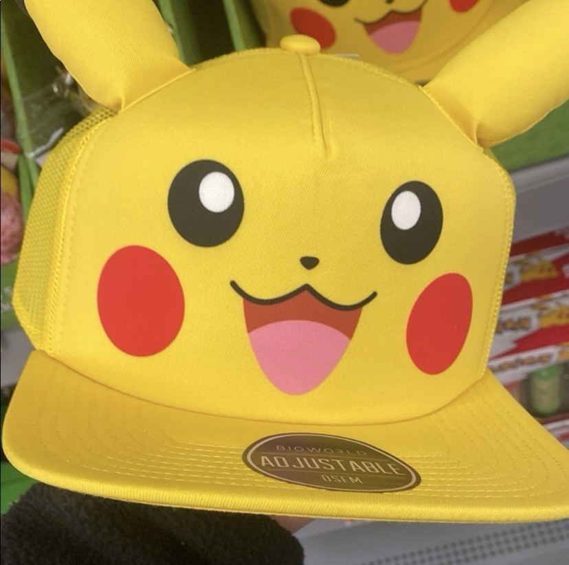Bioworld Pokémon Pikachu Yellow Hat with Ears