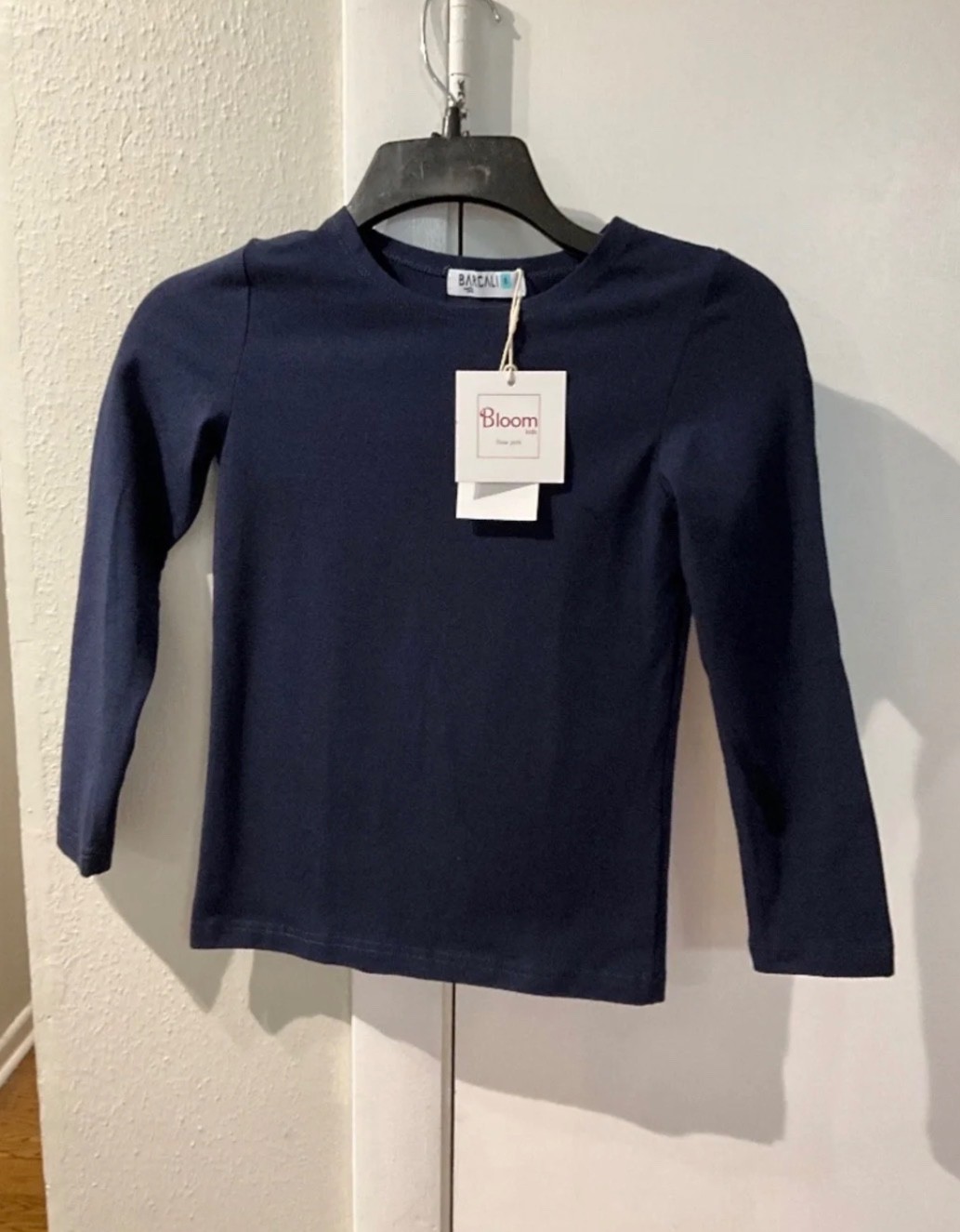 Bloom Kids Navy Velvet Jacket & Pants Set – Size 24M