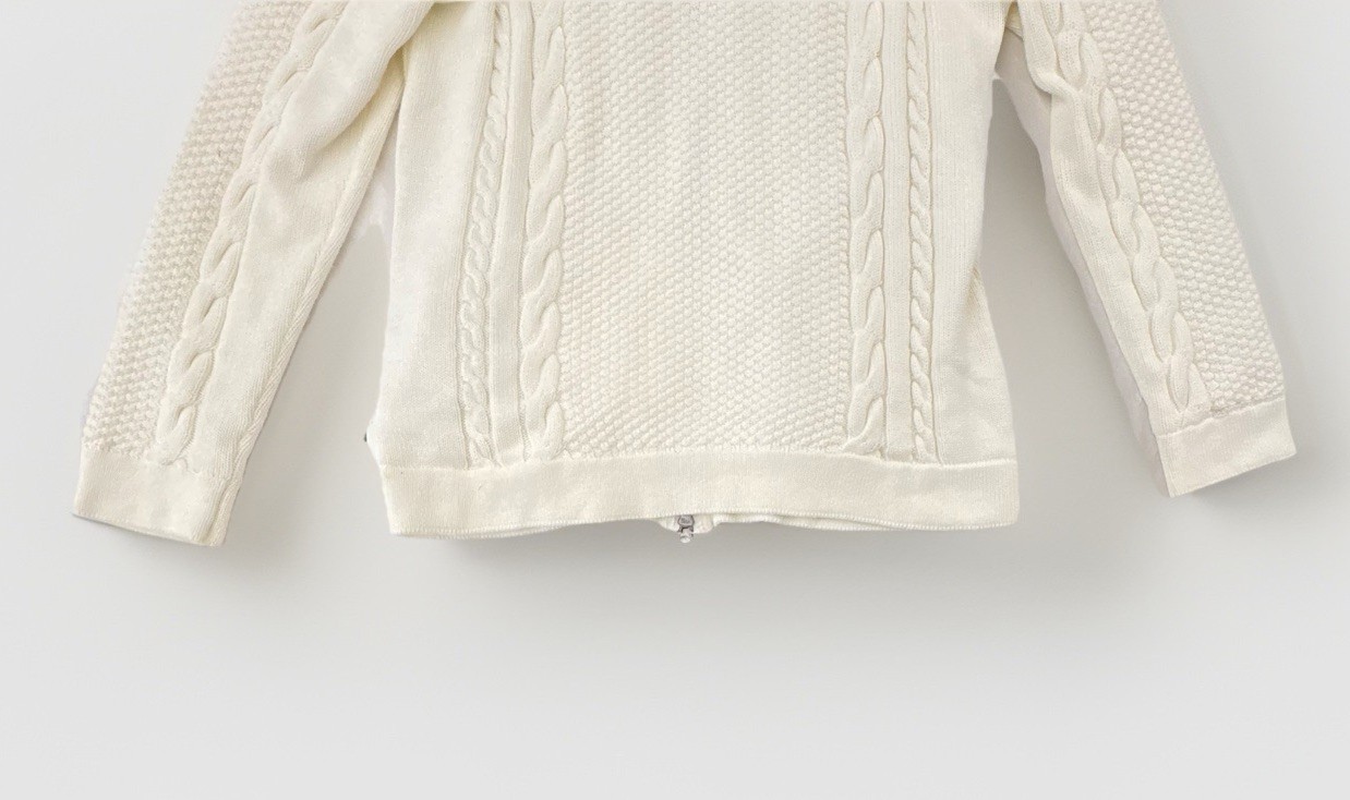 Holebrook Sweden Women’s Windproof Full Zip Sweater Jacket Organic Cotton Large