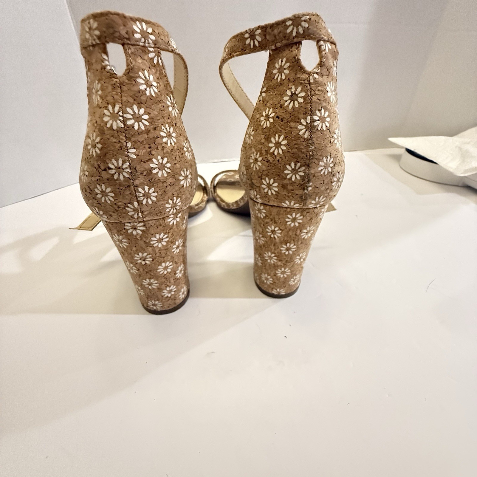 Jessica Simpson Daisy Ankle Strep Sandals We Oman’s Size 7.5 Used In Good Shape