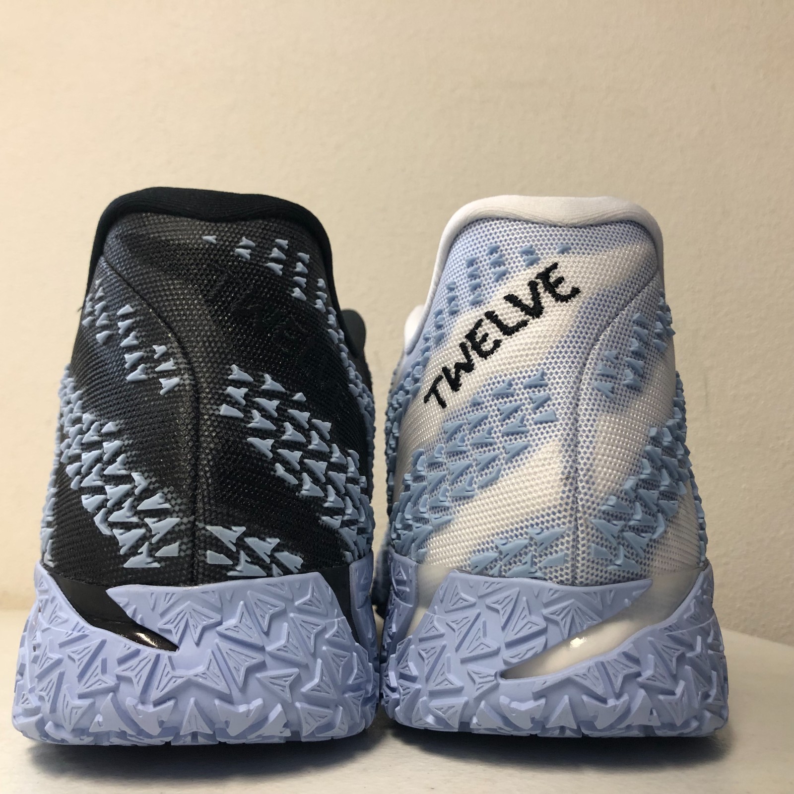 Nike By You Ja 3 Ice Blue White Black IO7565-900 Size 17