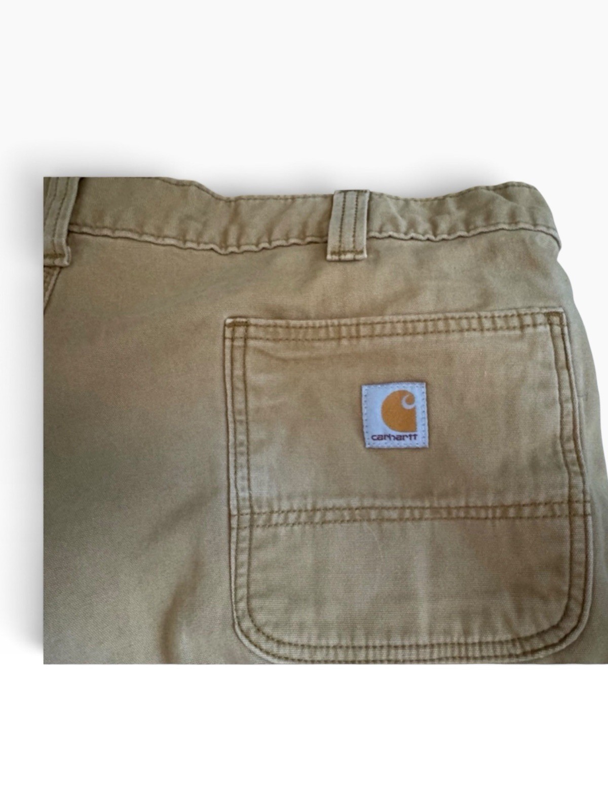 Carhartt 102802 Relaxed Fit Utility Work Pants 42×30 Canvas Stretch Carpenter