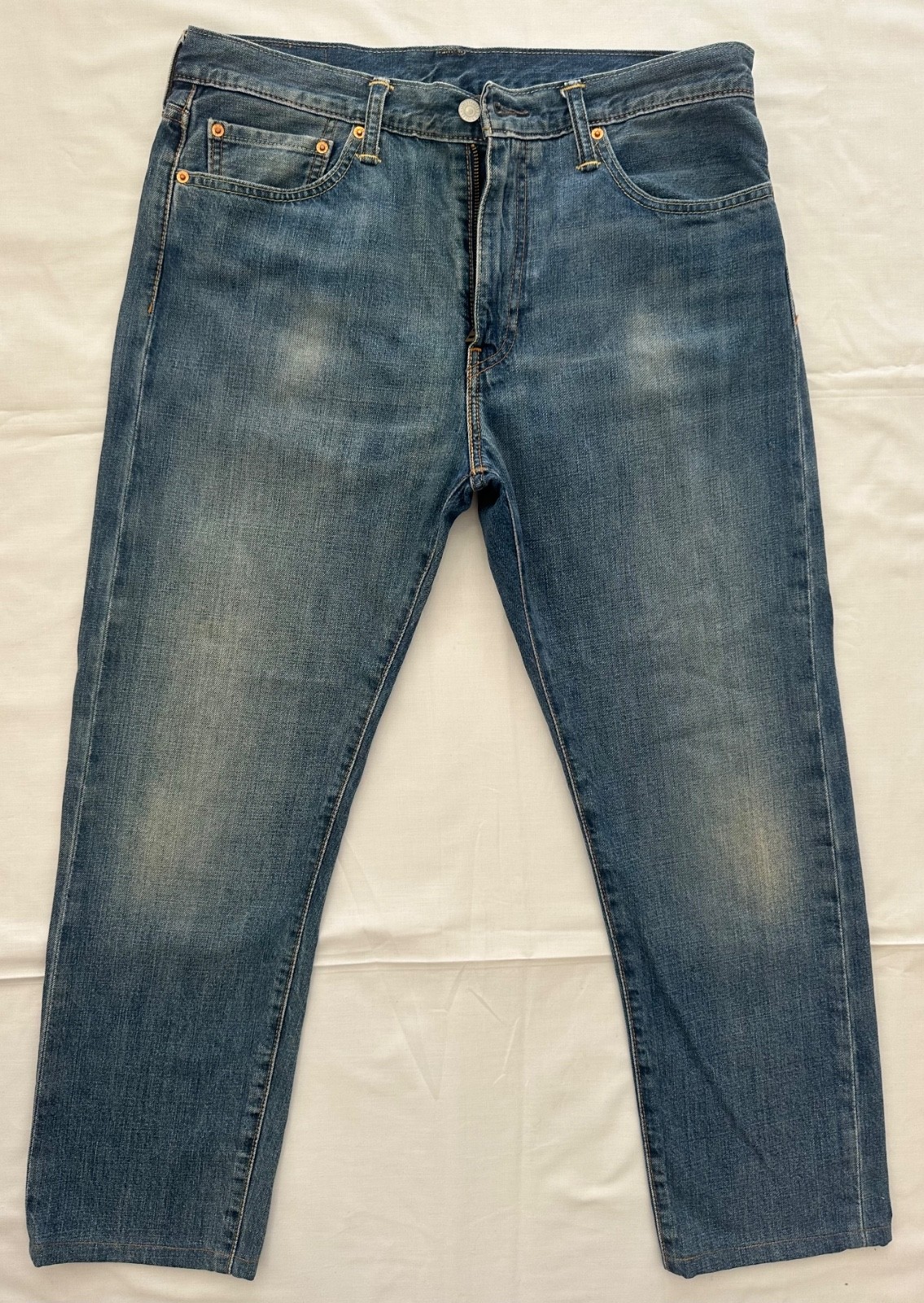 Levi’s 508 Men’s Classic Straight Leg Jeans Blue Denim Size W33 L34