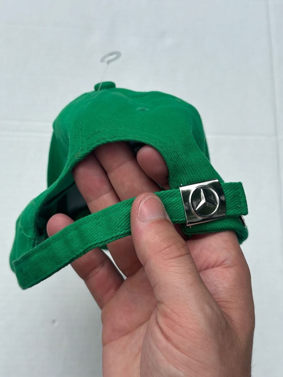 Mercedes-Benz Green Embroidered Logo Baseball Cap Hat