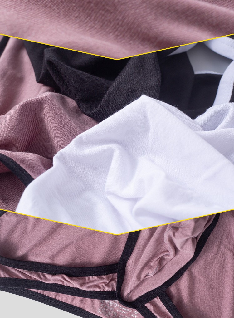 Men’s Low-Rise Sexy Bikini Briefs in Soft & Comfortable Modal Fabric