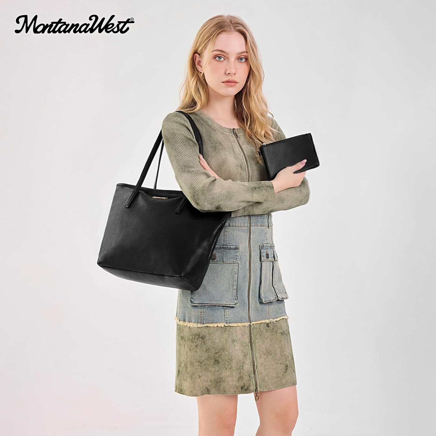 Montana West City Tote Bags Purses and Handbags for Women Causal Bag
