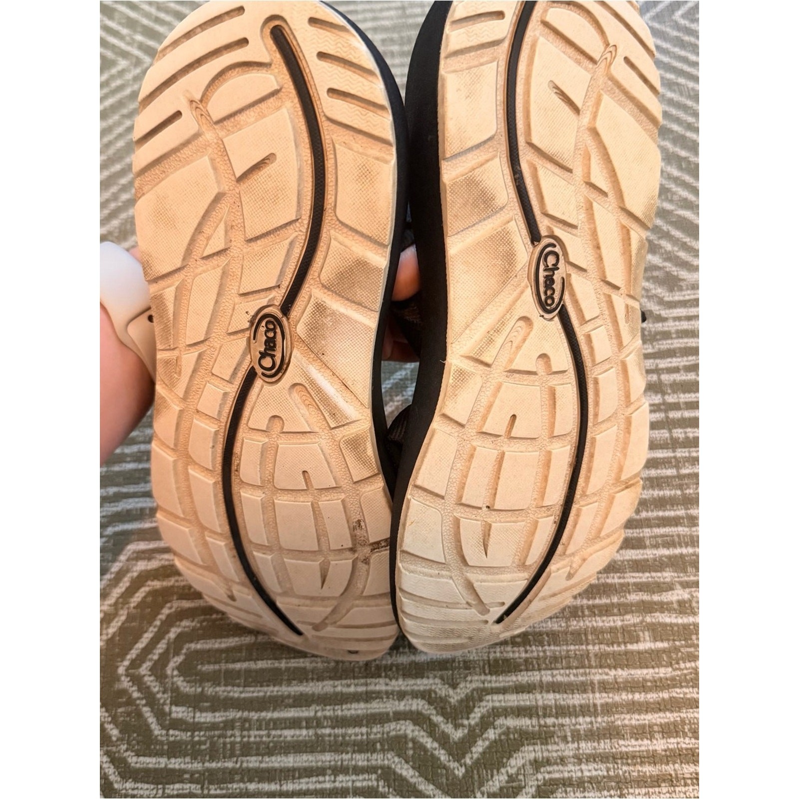 Chaco Z/Cloud Adjustable Sport Sandals Black Women’s Size 9