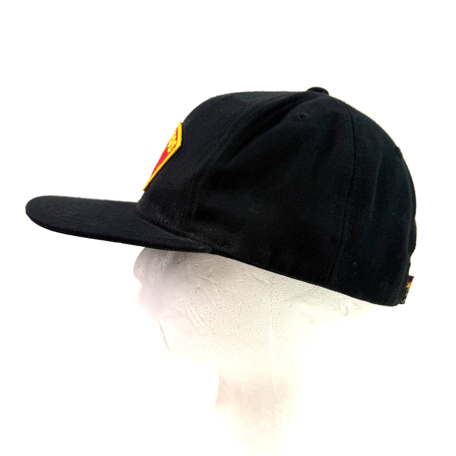 The Hundreds Drawing Lines Troop Snapback Hat Wool Embroidered Patch Adjustable