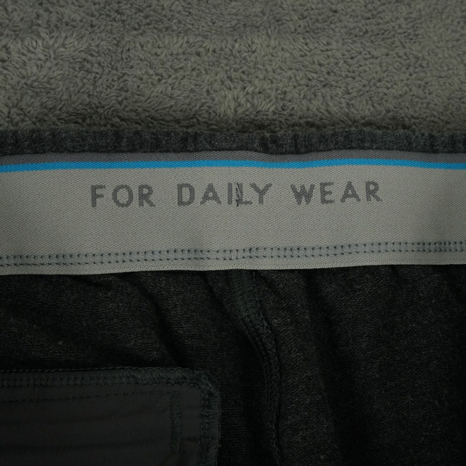 Mack Weldon Joggers Mens Medium Tall Gray For Daily Wear Tapered Drawstring