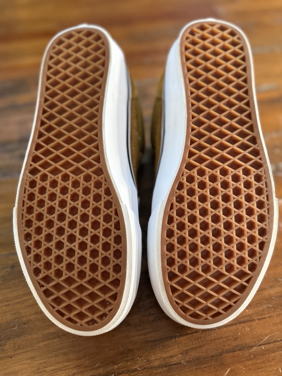 Vans Skate Half Cab 92 Andrew Reynolds Golden Brown Suede Men Size 7.5 Sneaker