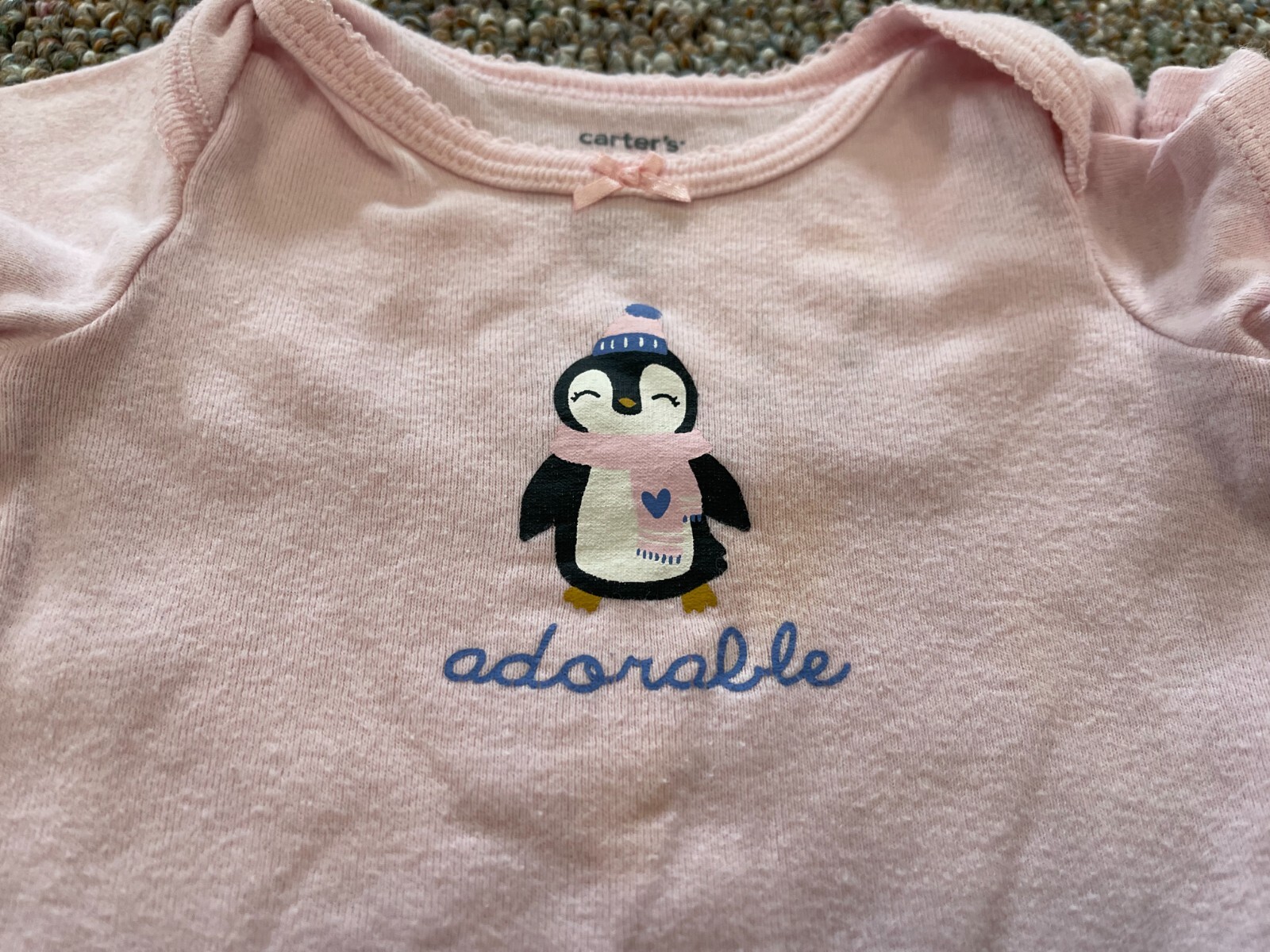 Carter’s Girls Adorable Penguin Outfit 3M
