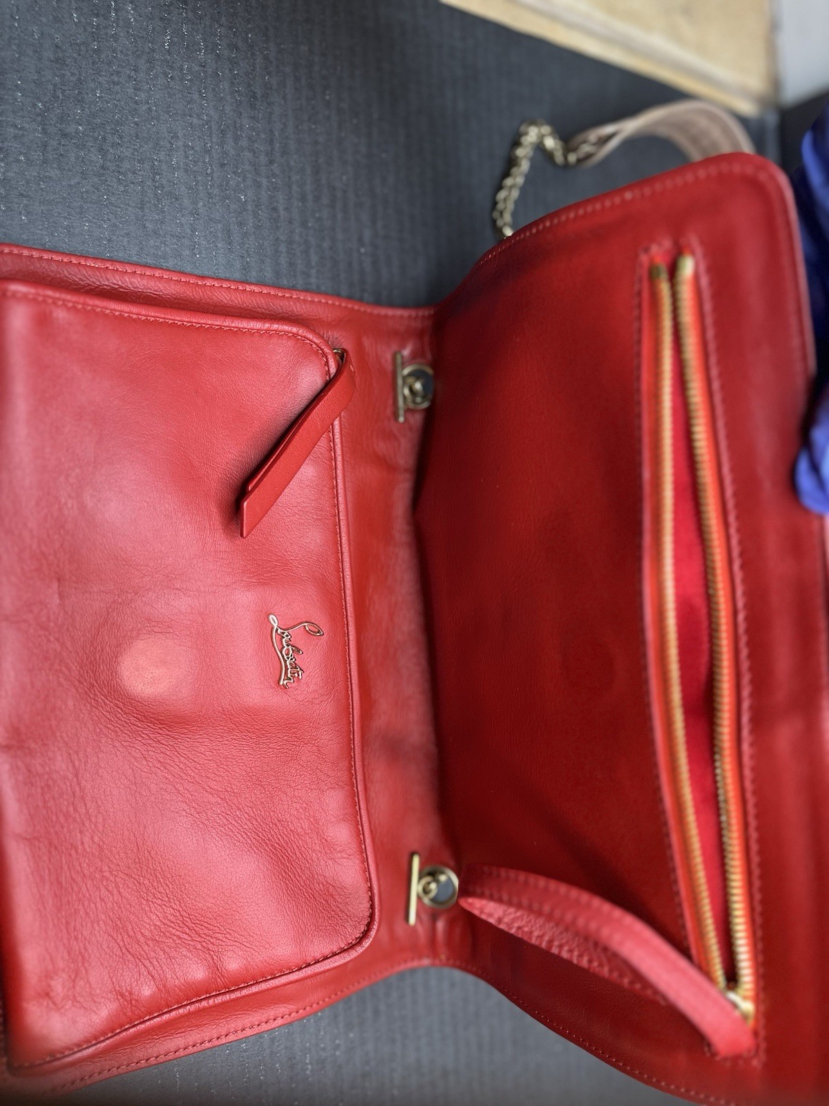 Christian Louboutin Sweet Charity Make Up Trash Clutch