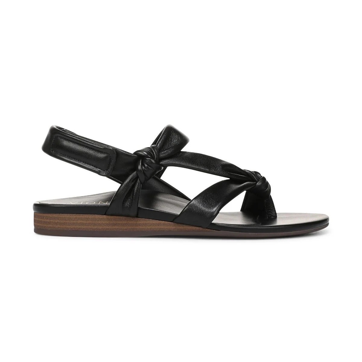 Vionic Geneva Strappy Toe Post Sandal Women’s Leather Arch Support Comfort