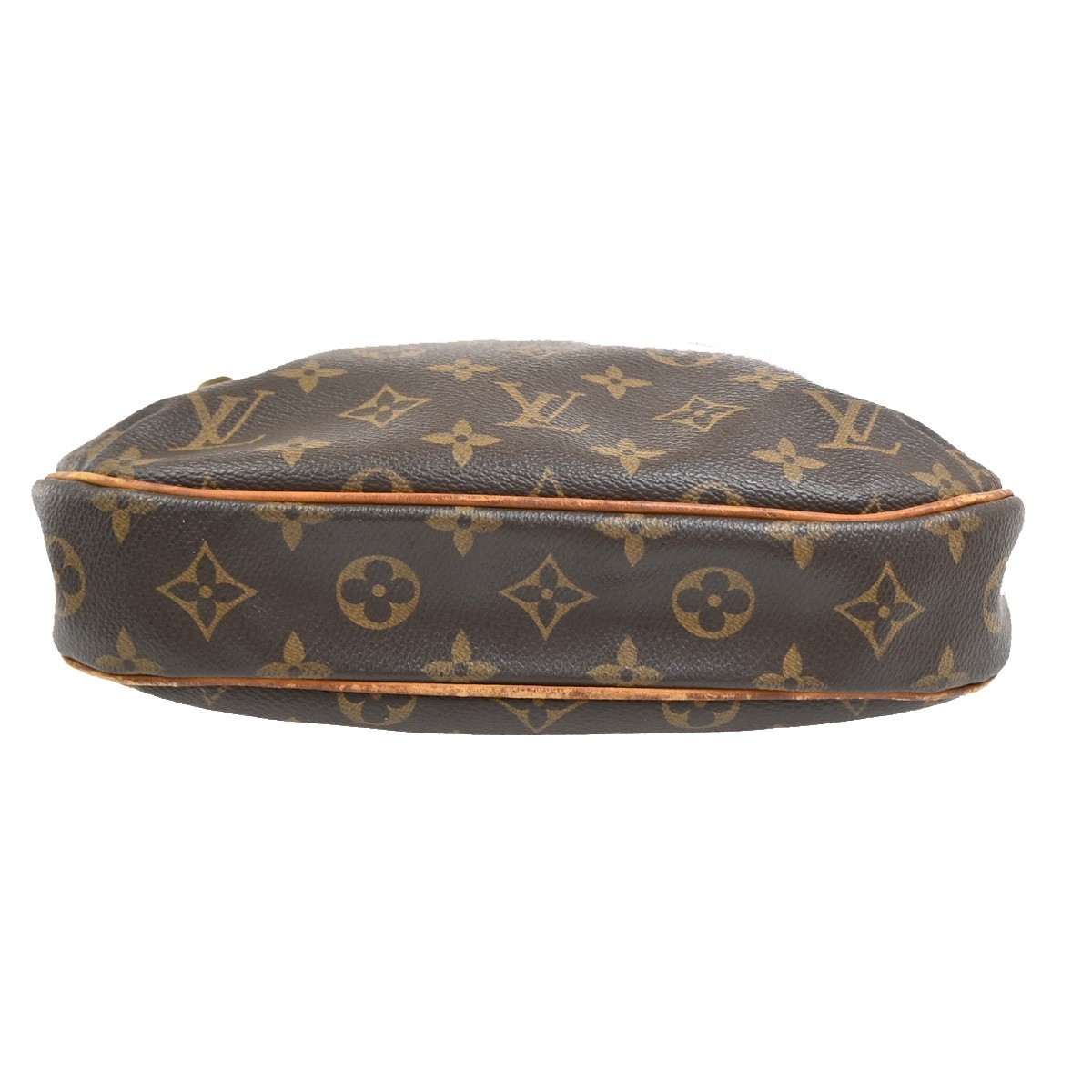 LOUIS VUITTON Odeon PM Shoulder Bag Monogram Leather Brown France M56390 79PA225