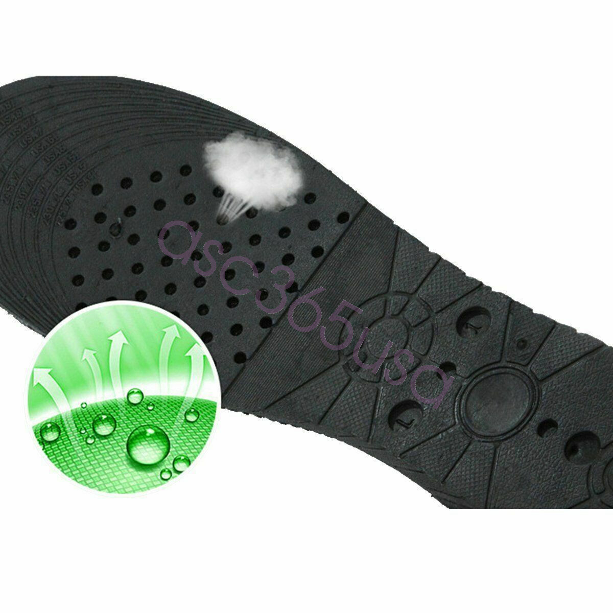 Adjust 4 Layer 9cm Unisex Shoe Lift Height Increase Heel Insole Insert Taller US
