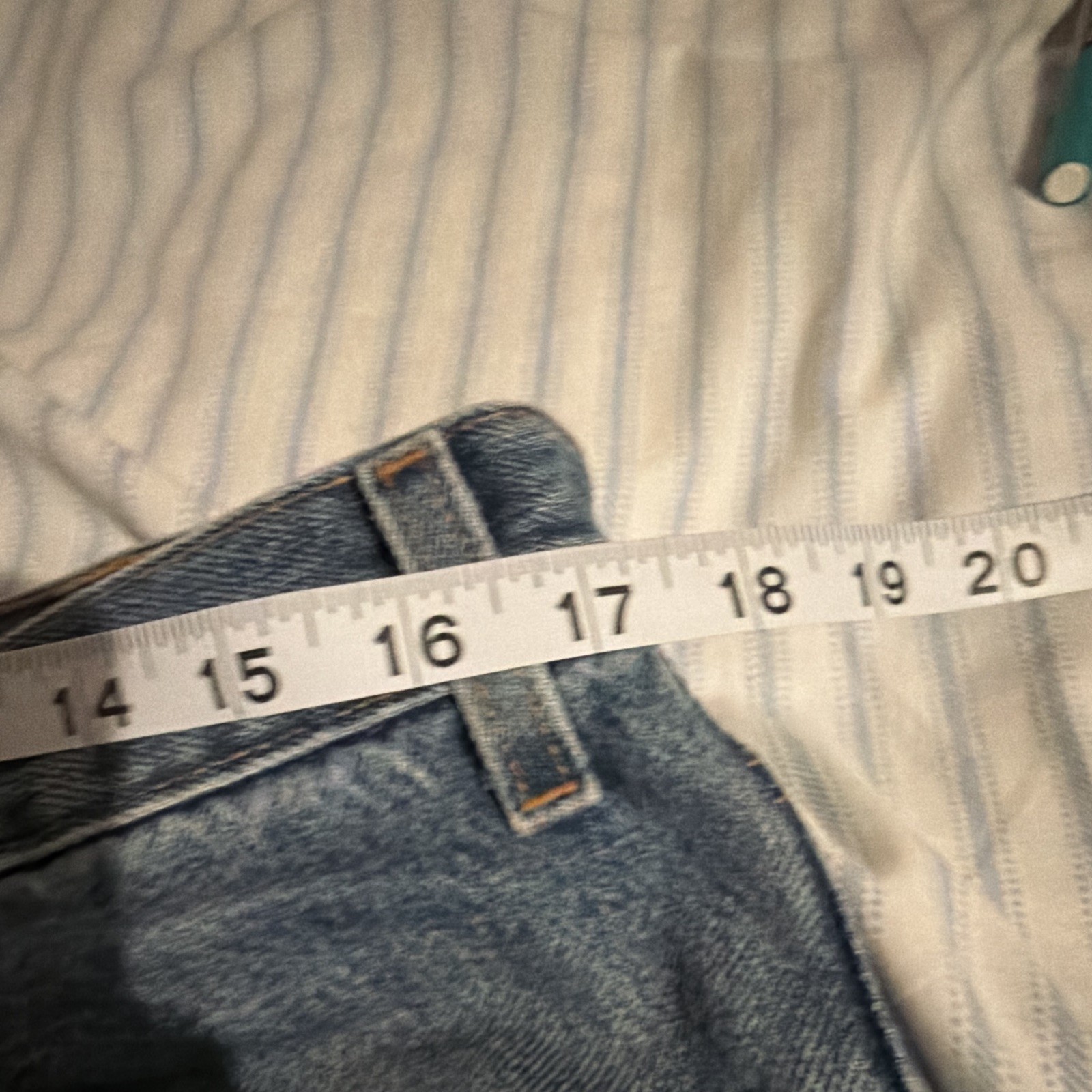VTG Levi’s 505 34×30 Regular Fit Straight Leg Blue Denim Jeans Made in USA 00s