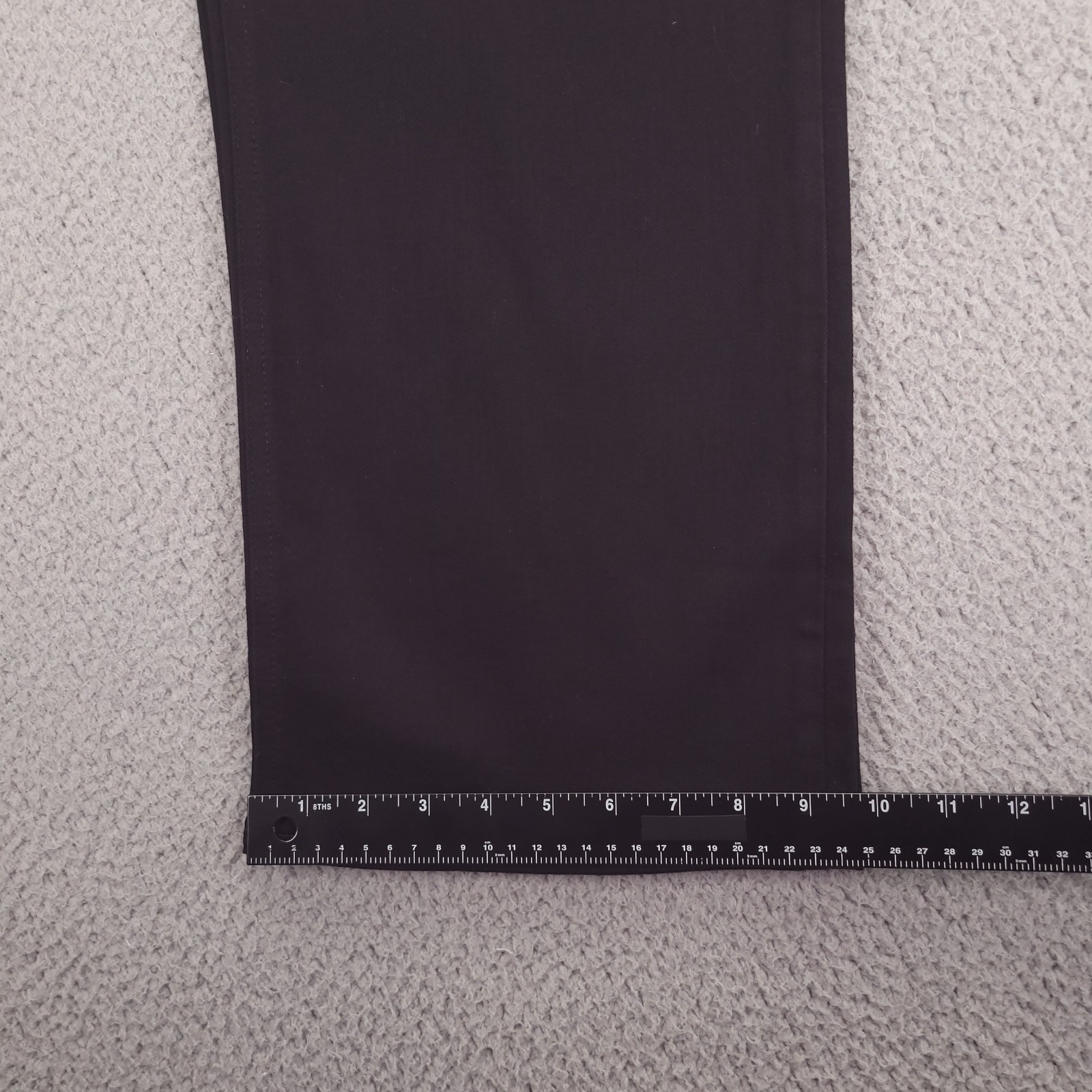 J CREW Factory Jean Womens Size 35P High Rise Flare Crop Black Stretch Denim NEW