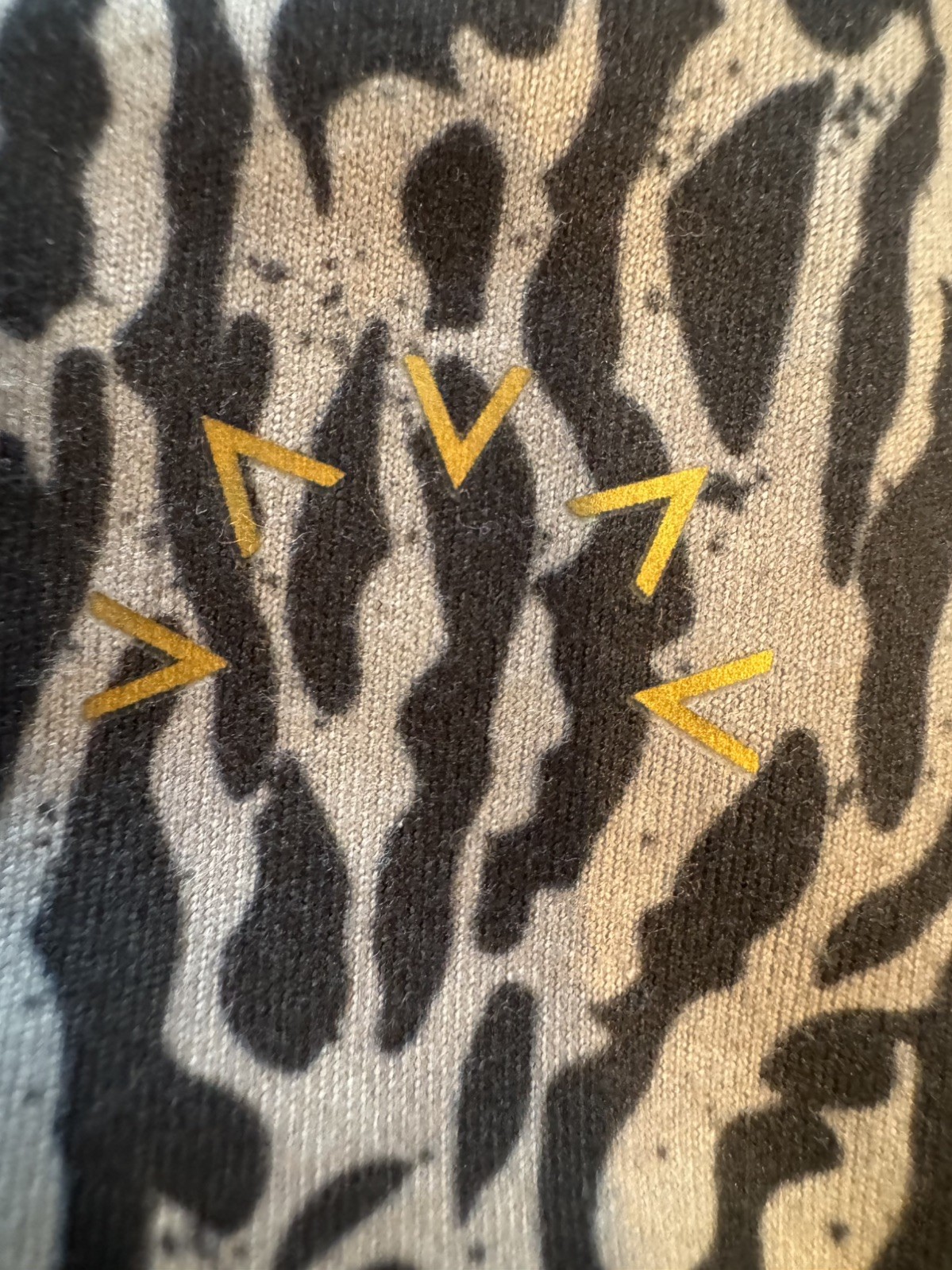 Evereve VARLEY Century Leggings Zebra Animal Print Black Gray High Rise S