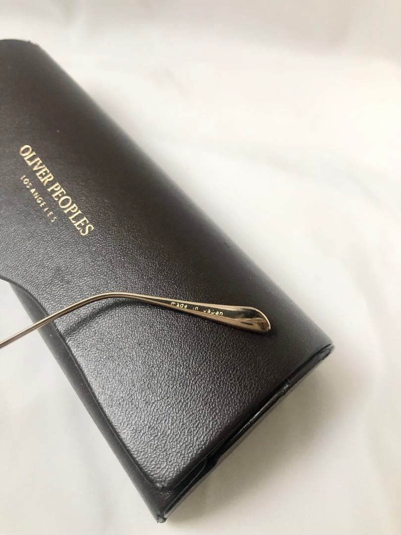 Oliver Peoples Dawson WHTG Sunglasses Antique White Gold UV 99% Used