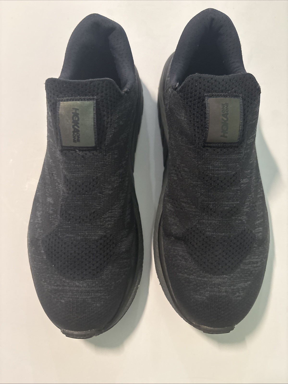 Hoka One One Cavu 3 Slip Black Dark Shadow Men’s size 7.5 Sneakers Shoes Running