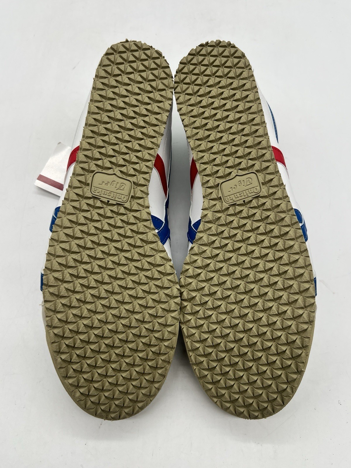 Onitsuka Tiger Mexico 66 DL408 Men Sz 11 White Red Blue Leather Fashion Sneakers