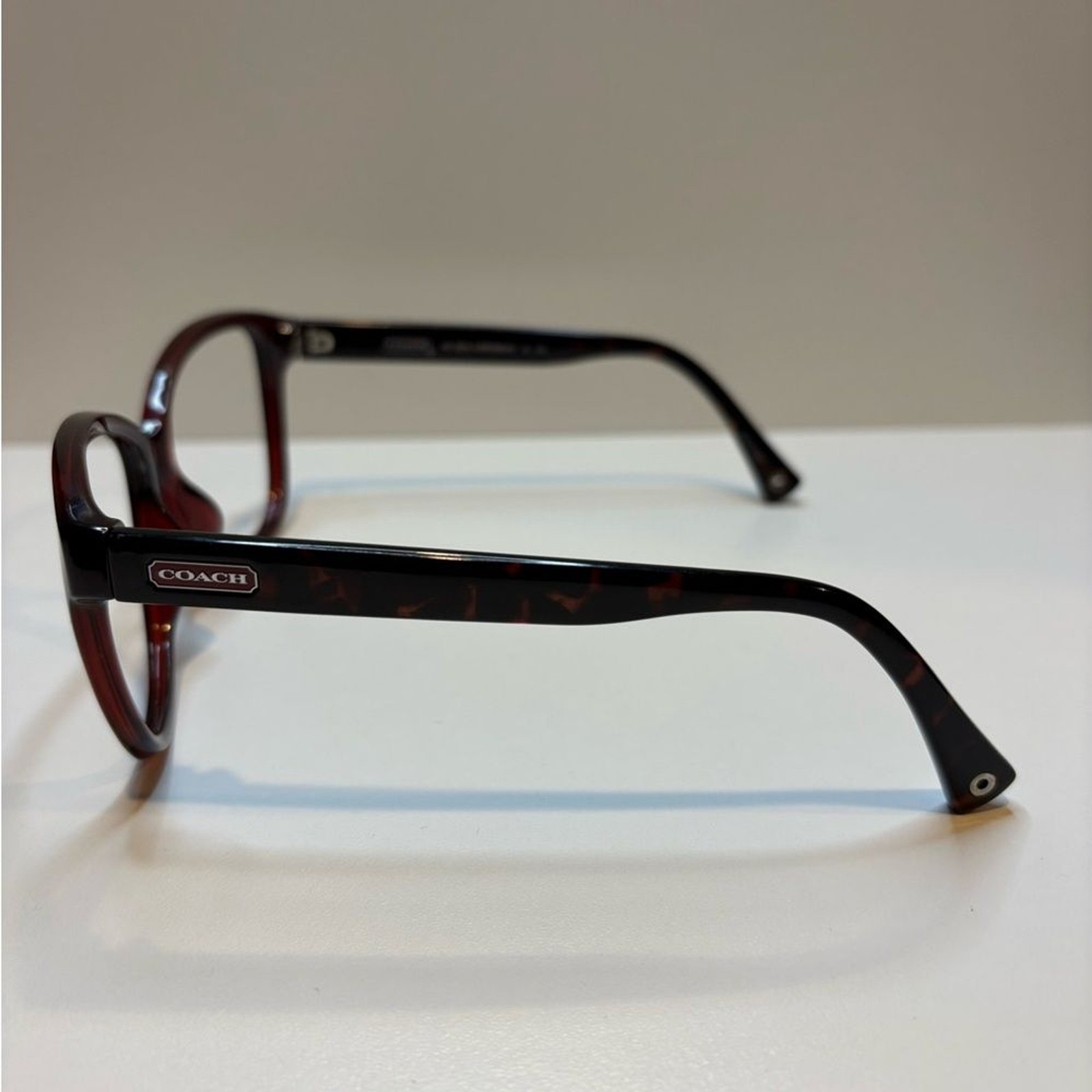 COACH SUNGLASSES FRAME ONLY HC8074 (L065 Robyn) 5147/68 (Burgundy/Dark Tortoise)