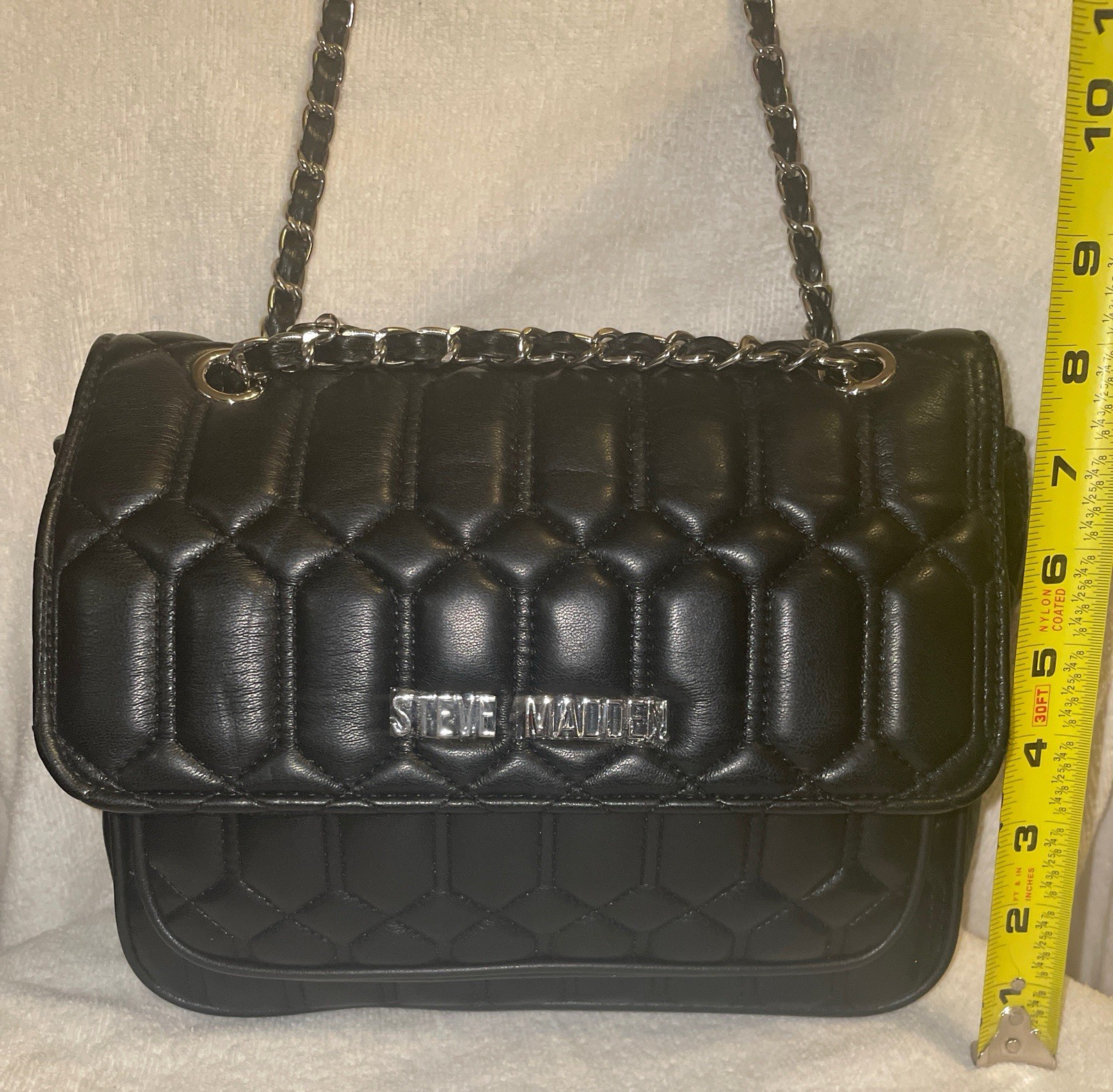 Steve Madden Bniles Crossbody Handbag Black NWT (classic/retired)