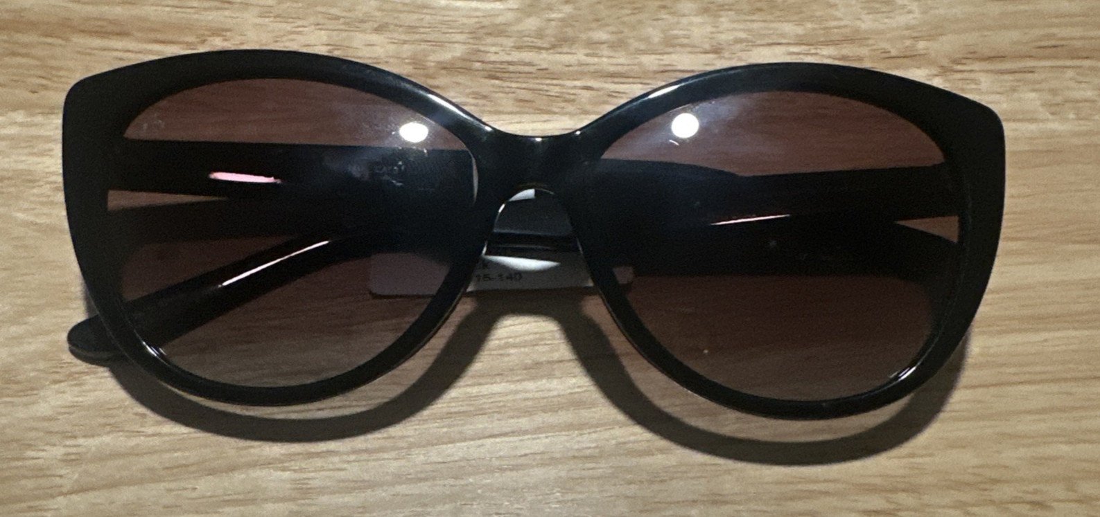 NEW PRIVE REVAUX THE HARMONY 807LA BLACK AUTHENTIC SUNGLASSES 56-15-140