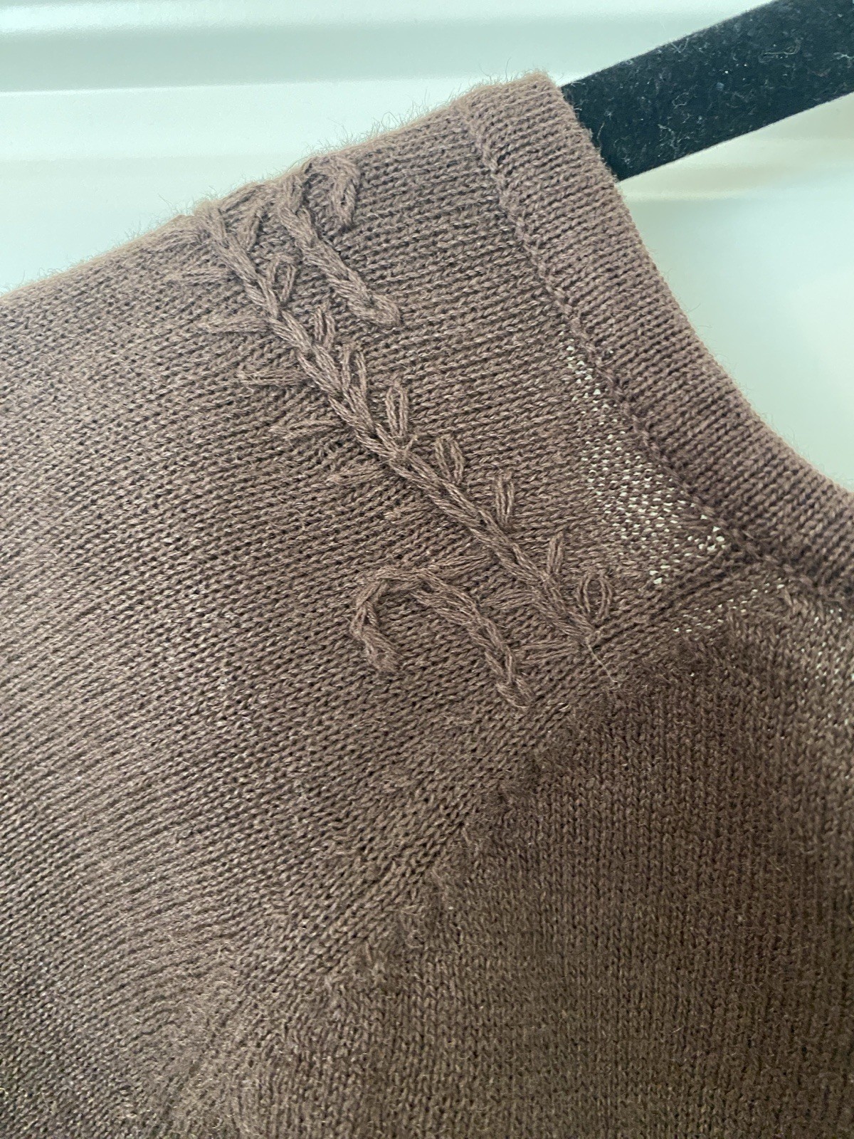 Norton Mcnaughton Women’s Petite Brown Sweater Short Sleeve “Trinidad”NWT