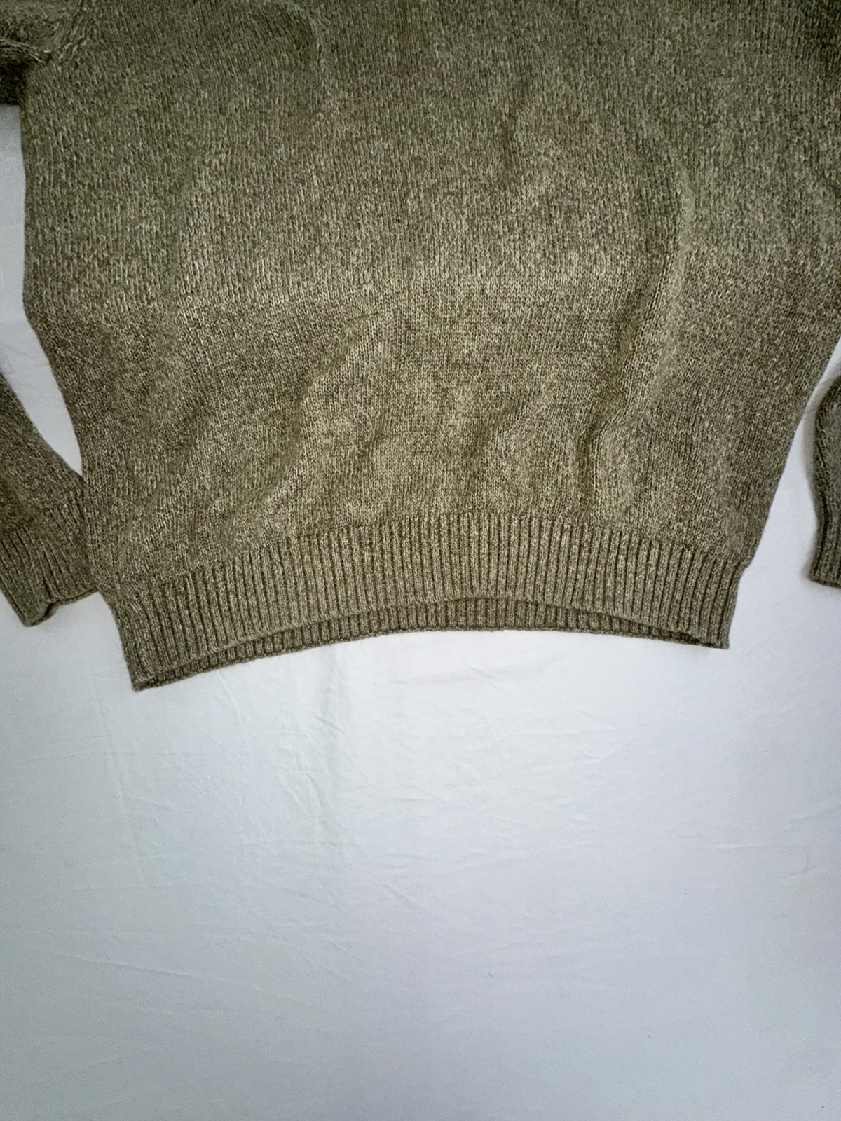 CHAPS Mens Lg Cardigan Sweater Cotton 3 Buttons Henley Elbow Pads Preppy Classic
