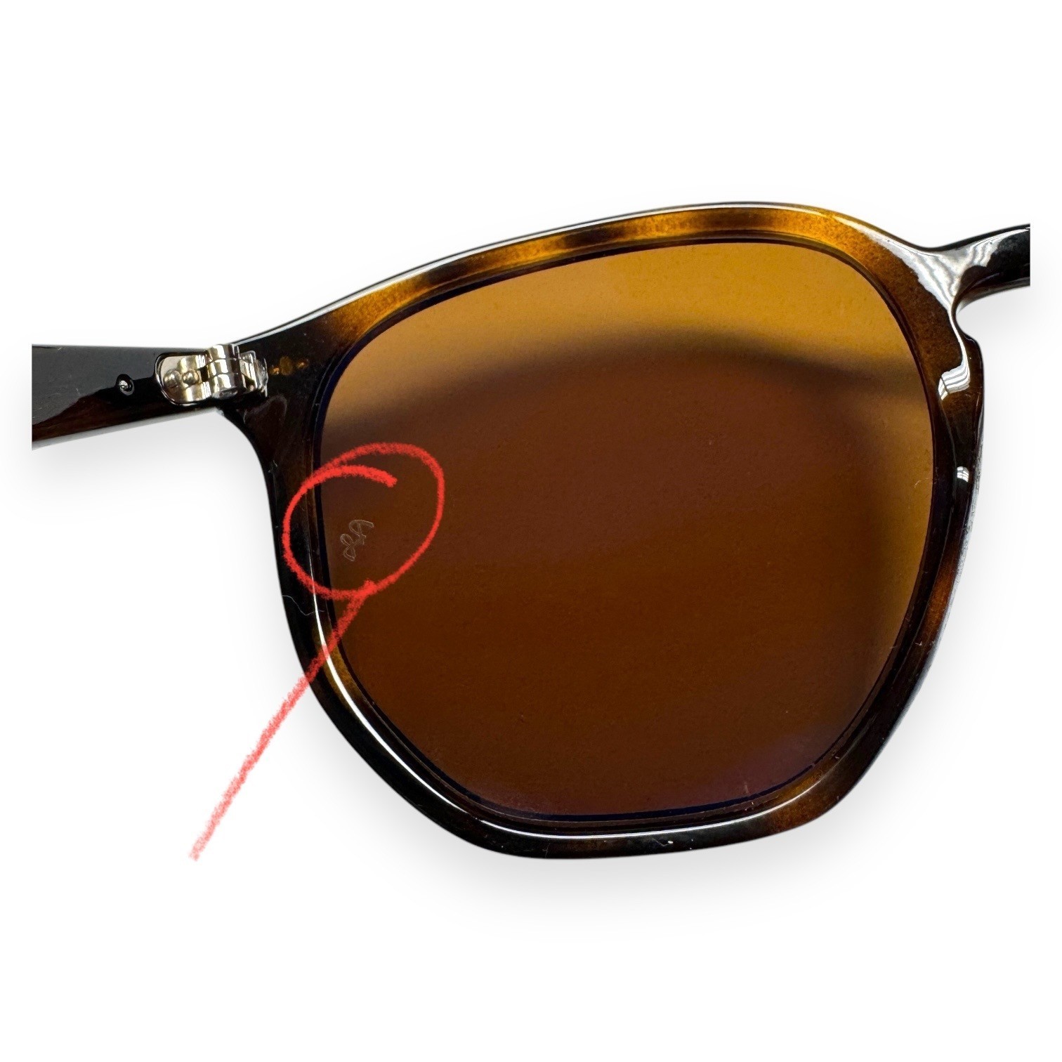 Ray-Ban Sunglasses RB 4306 710/83 Polished Brown Havana Polarized with Case