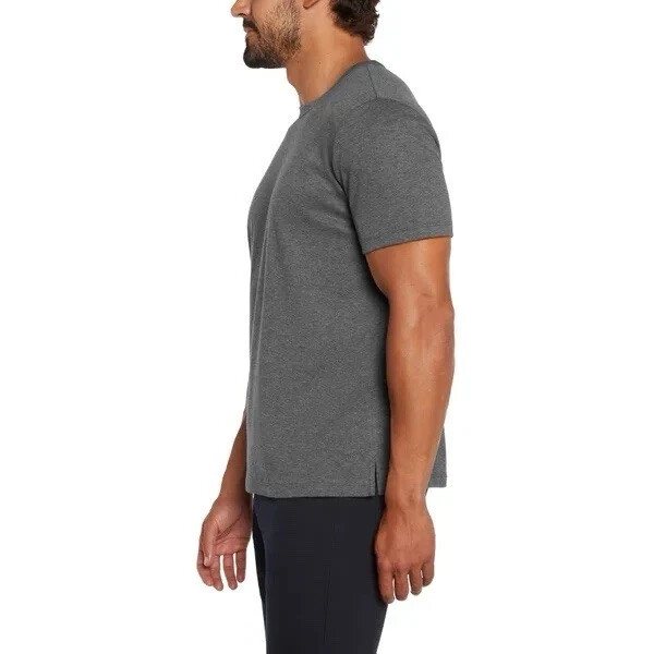 Banana Republic Men’s Luxe Touch Performance Tee, Gray, Size XL