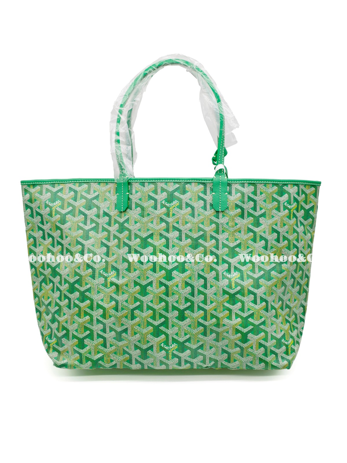 GOYARD Saint Louis Handbag Women’s Multicolored Meadow Green 15.7×7.9×12.6in