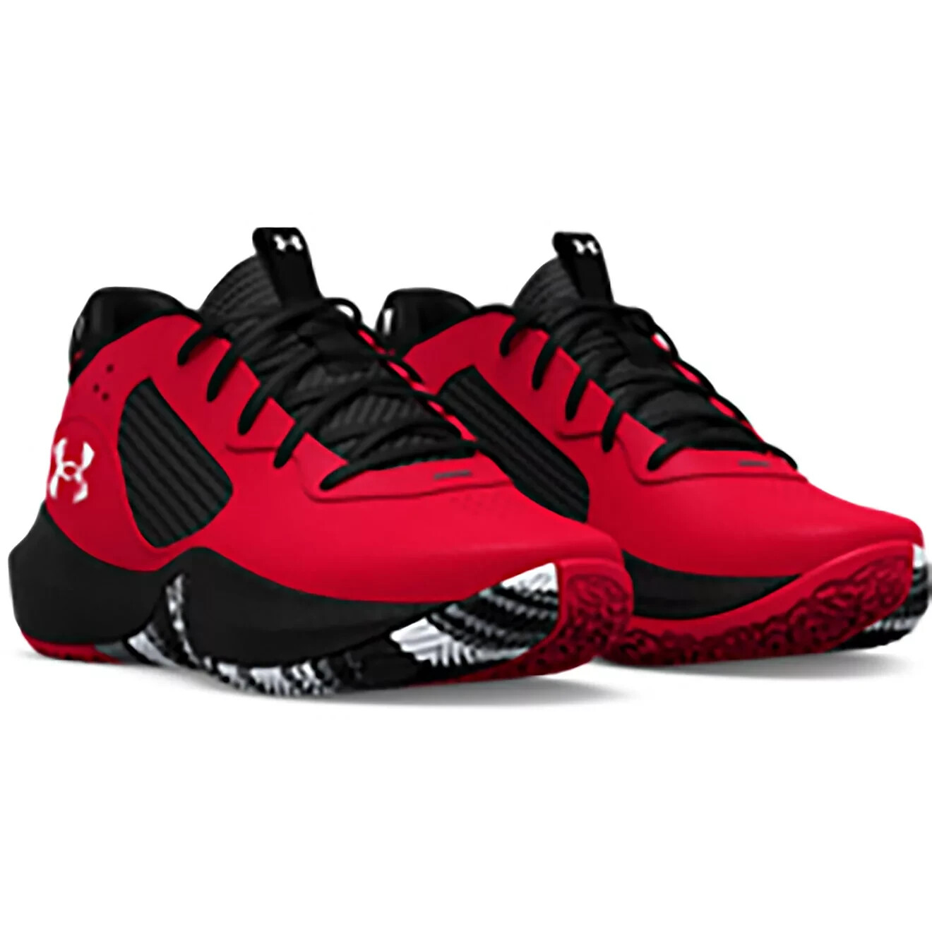 New Boy’s Under Armour Lockdown 6 Basketball Shoes Model #3025618-600 Size 11.5K